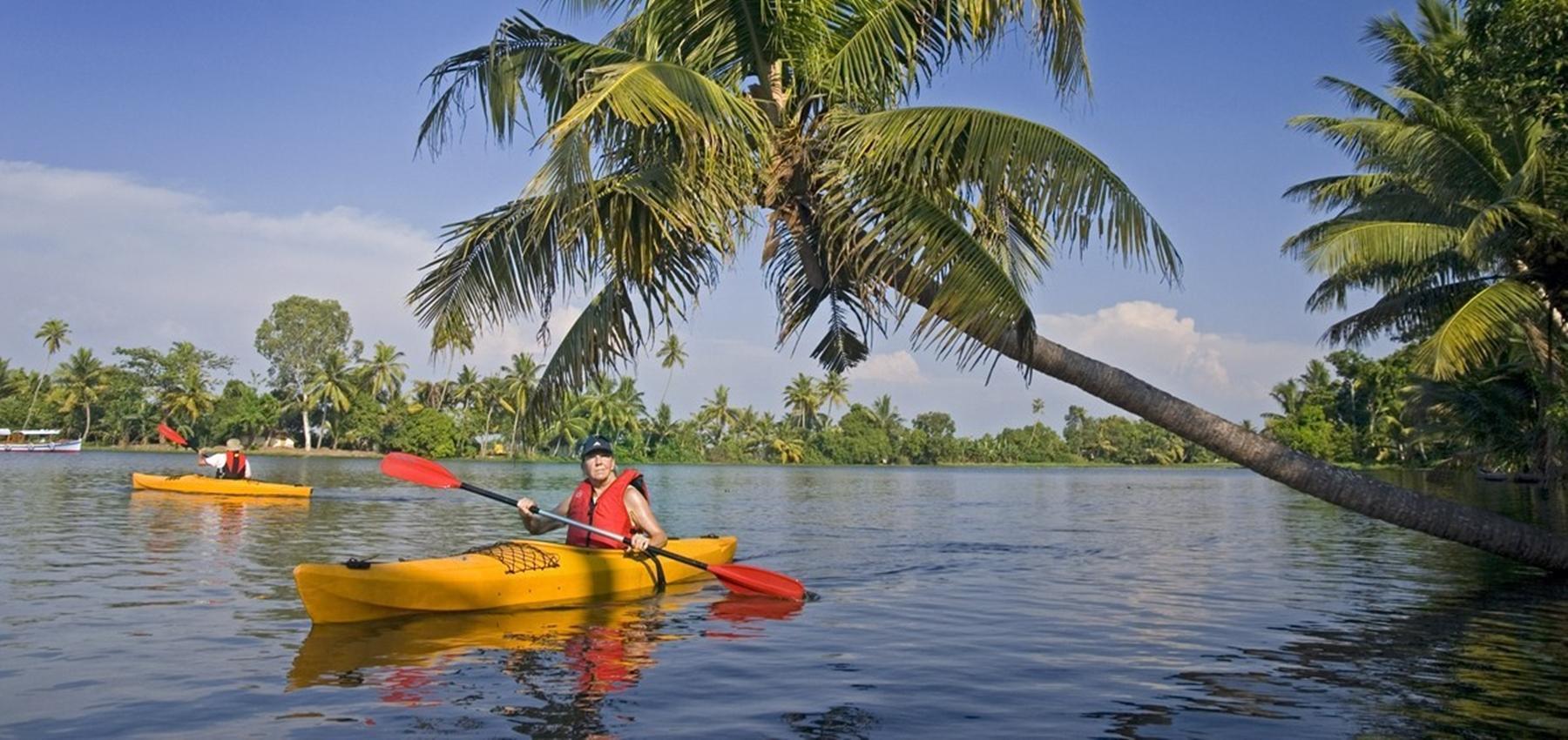 Kayaking in Kerala