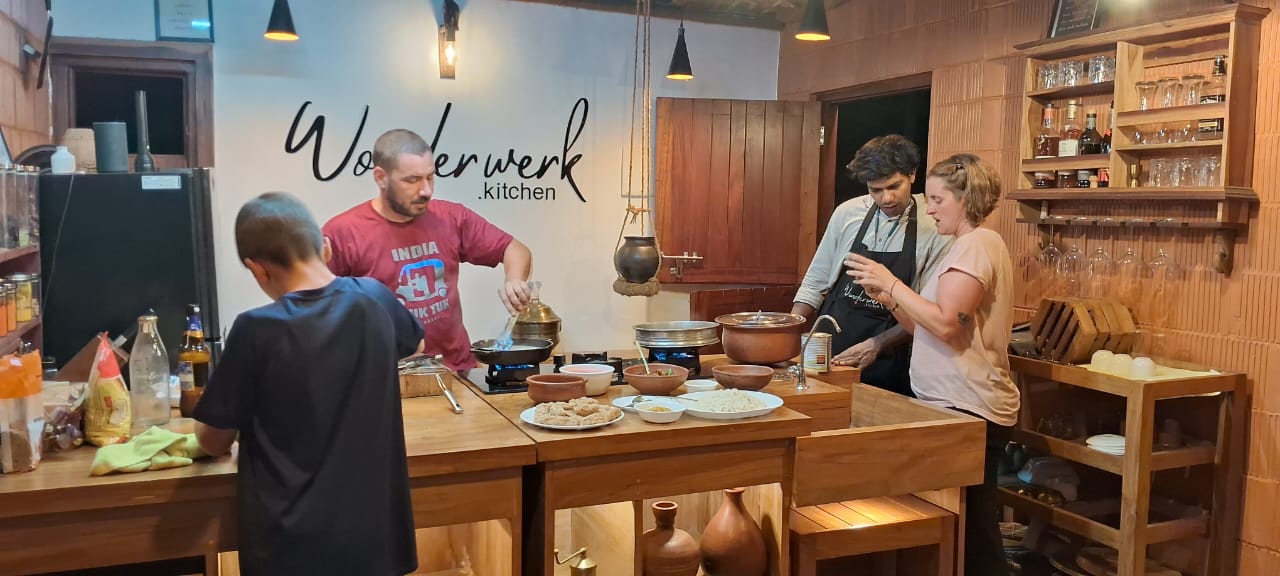 Cooking Underway in Wonderwerk Kitchen