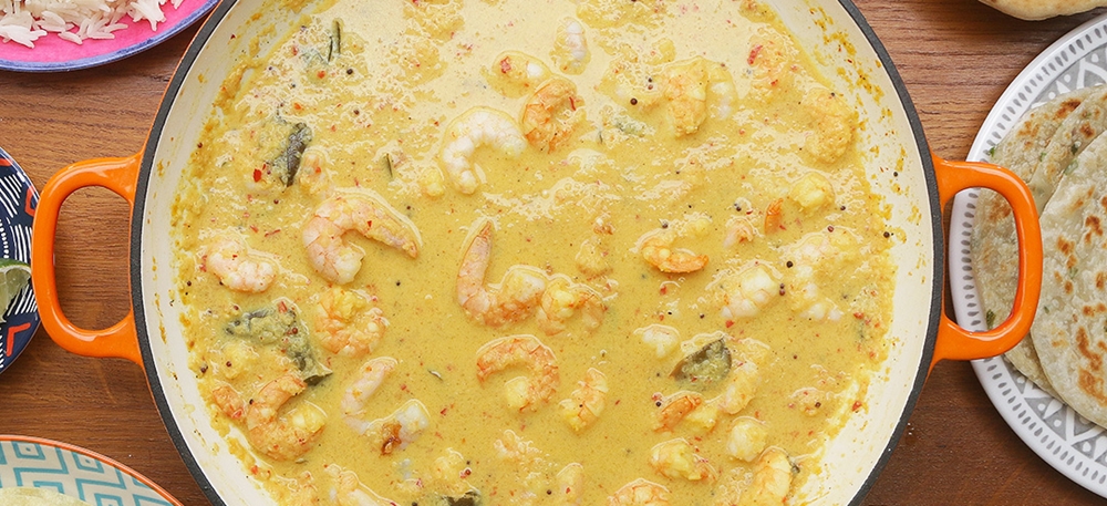 Special Kerala style prawn curry
