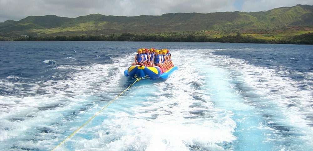 Banana Boat Ride at Kannur