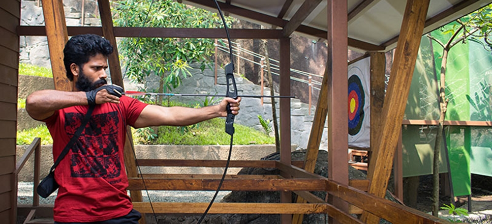 Archery at Jatayu Earth Center