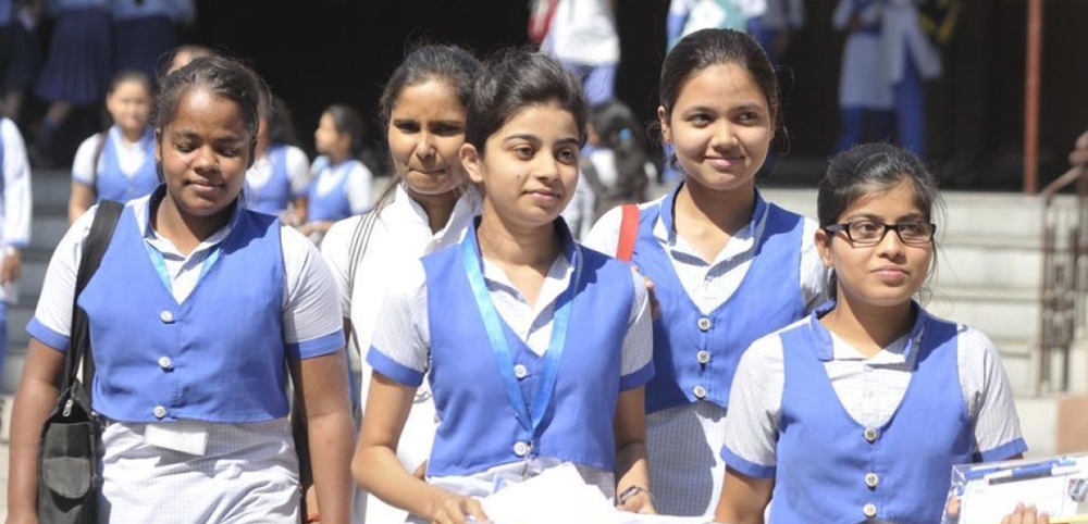 Students coming out from school