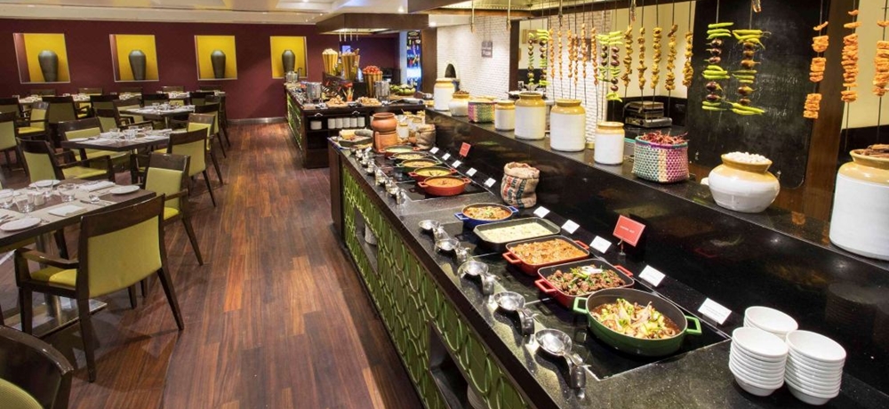 Buffet at the Hilton Garden Inn Restaurant