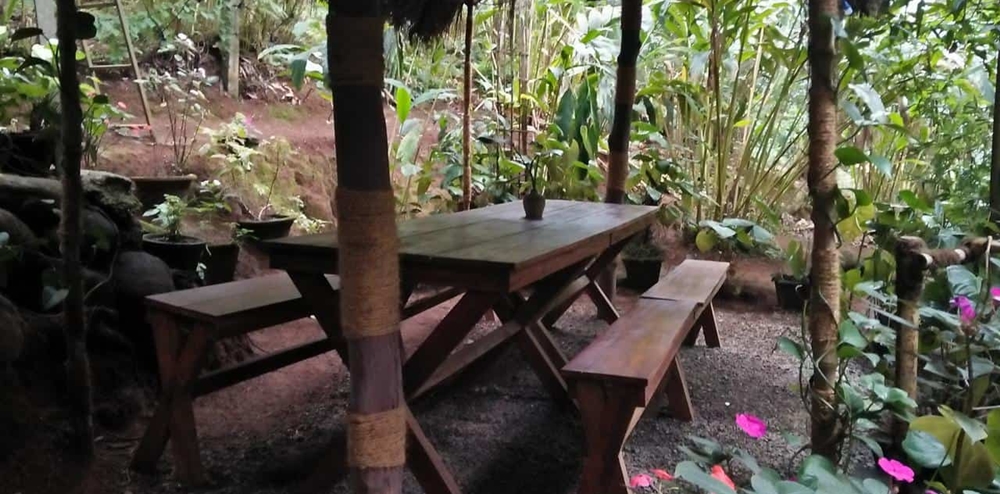 The dining area at Greenspaces Serviced Villa