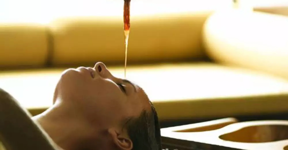 Women undergoing ayurvedic treatement