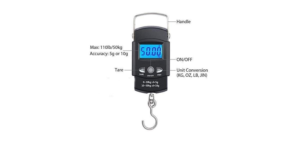 Portable Hook Type Weighing Scale