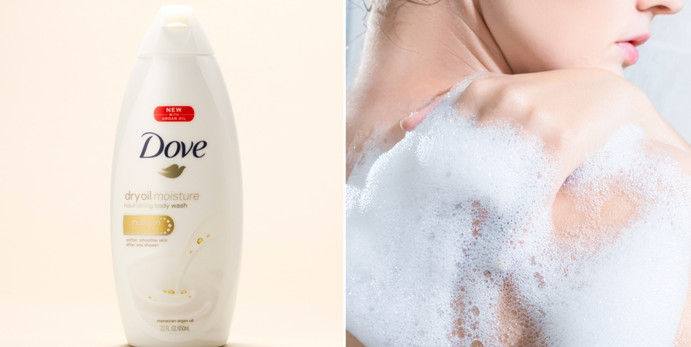 Dove body wash