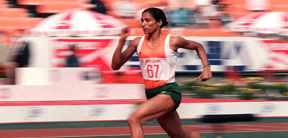 PT Usha on the track