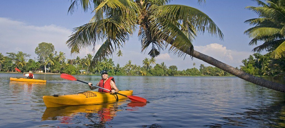 Kayaking in Kerala