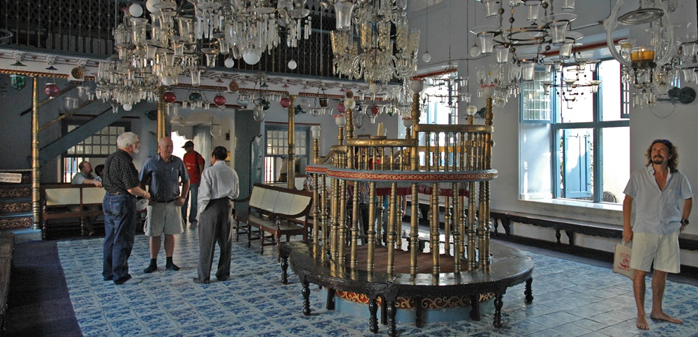 Jewish Synagogue interior