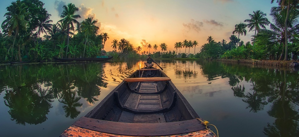 Picturesque backwaters