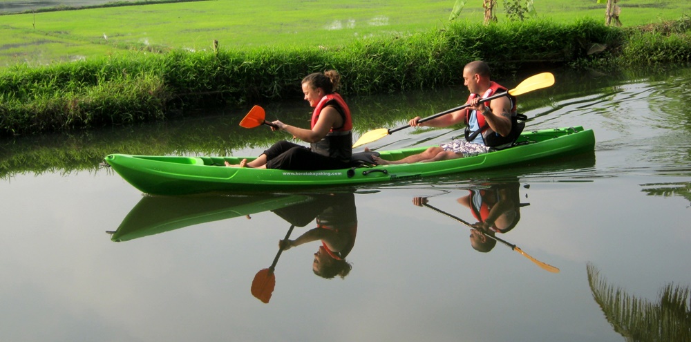 Kayaking in Kerala