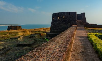 Heritage Site near the ocean in Kerala