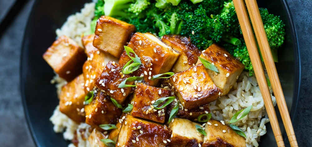 Tofu dish