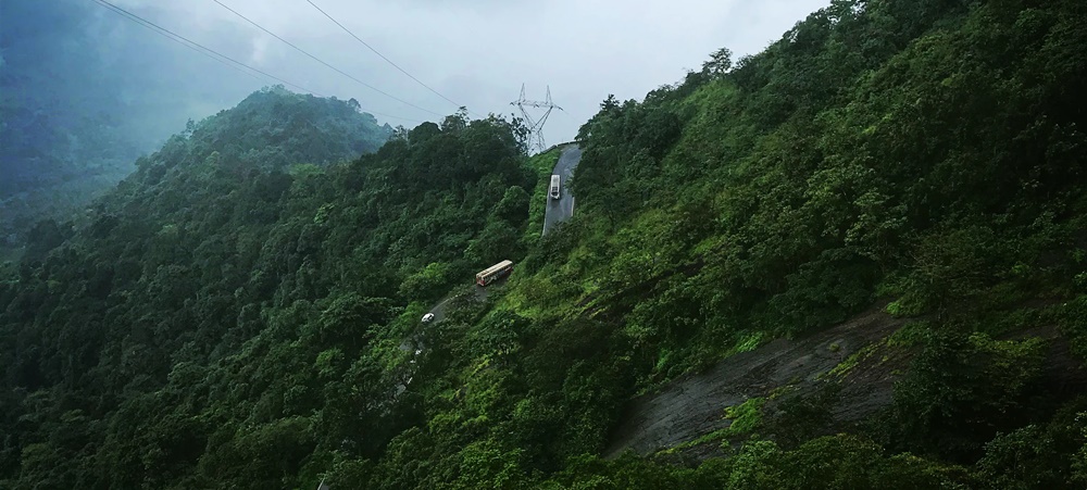 Winding roads of Wayanad